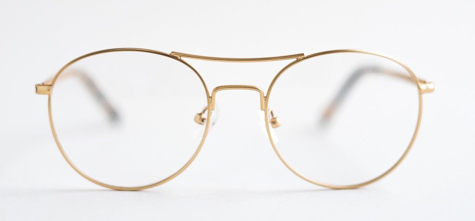 Reading Glasses - Los Angeles Matte Gold