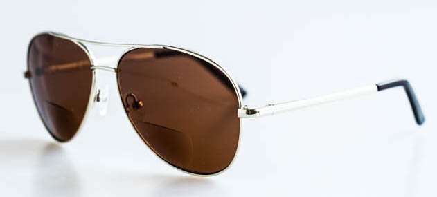 Sunglasses with strength pilot model - Miami Brown
